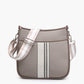 Jen & Co. - Women's Jolee Striped Crossbody Bag