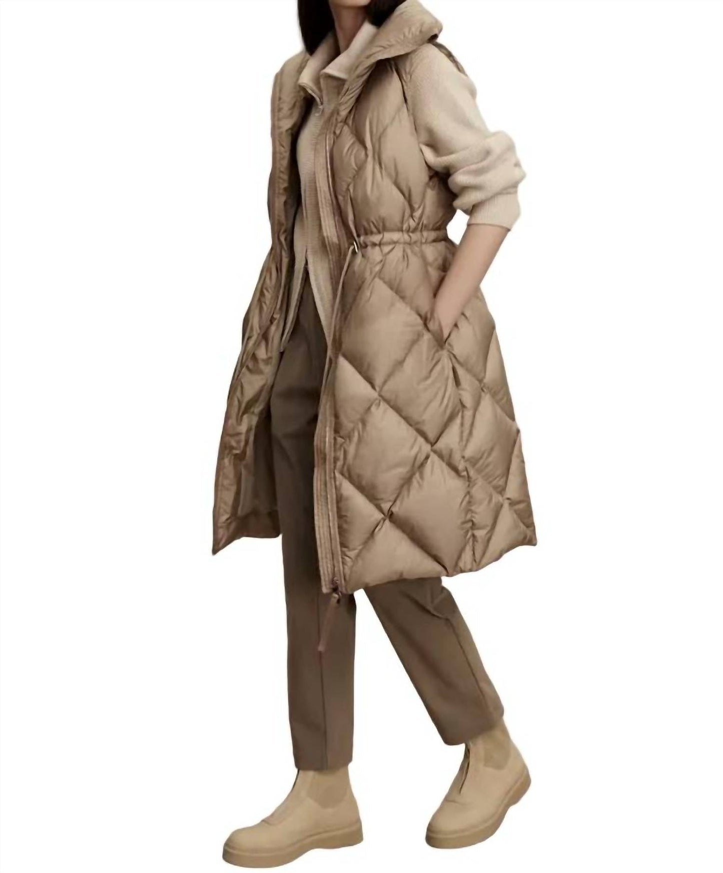 Varley - Navine Long Down Gilet