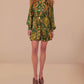 Farm Rio - Pineapple Ikat Mini Dress