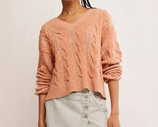 Free People - Suéter com Cabo Lavado