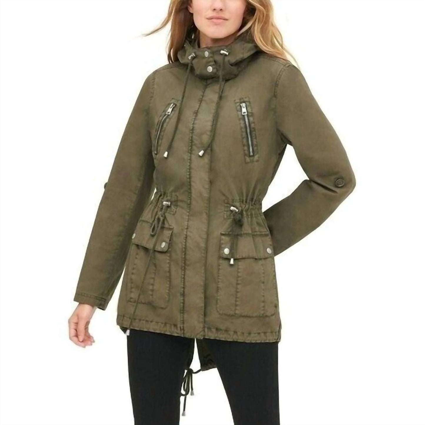 Levi'S - Parachute Fish Tail Mid Length Utility Jacket