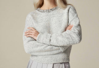 J.Crew - Suéter com detalhes