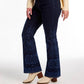 Fdj - Olivia Artist's Print Flare Leg Jean