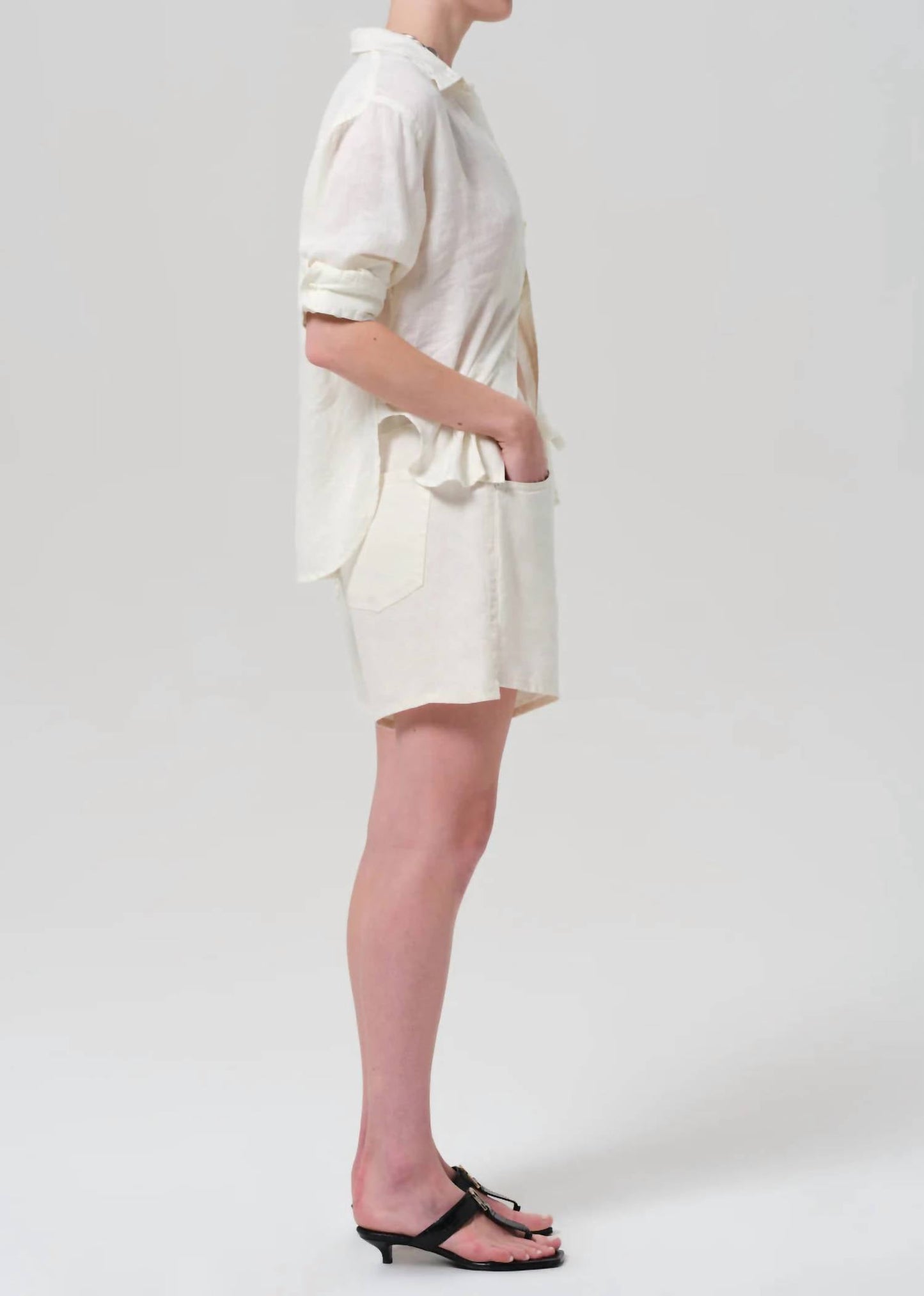 Citizens Of Humanity - Brynn Drawstring Linen Short