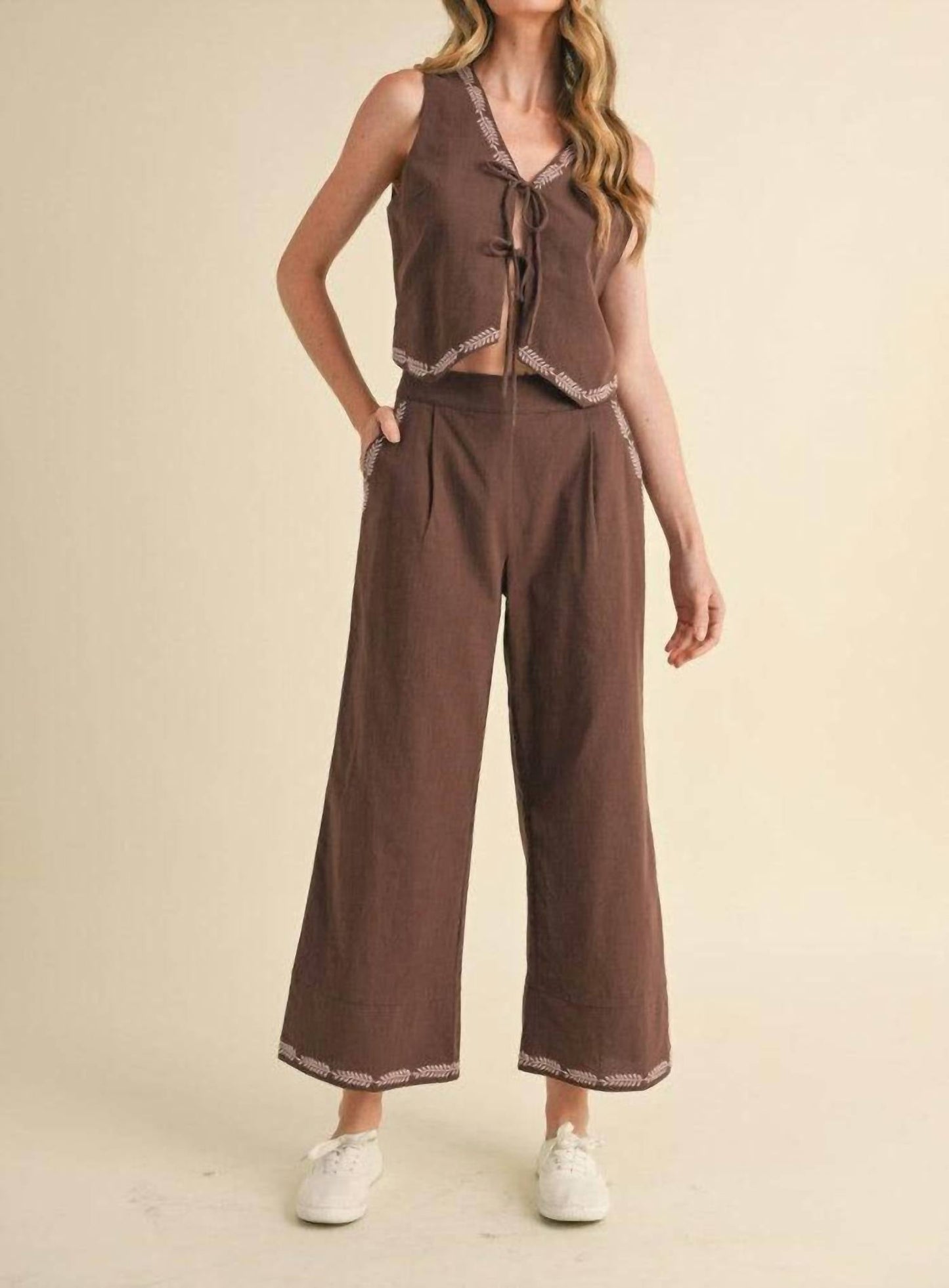 &Merci - Boho Blossom Pants