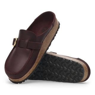 Birkenstock - Tamanco Buckley Moc-Toe sem forro para mulheres