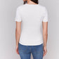 Charlie B - Double Cloth Short Sleeve Tee