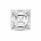 Diana M Jewels - Brincos de pino com lapidação Asscher de 1,00 ct cultivados em laboratório