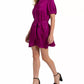Sam Edelman - Fluid Satin Puff Sleeve Mini Dress