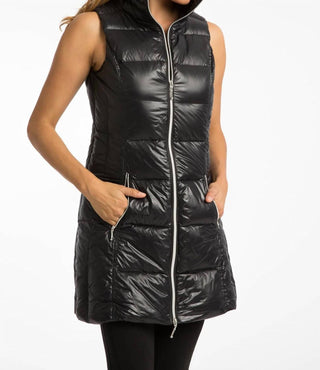 Anorak - Long Nylon Down Vest