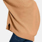 Zenana - Side Sit Oversize Sweater