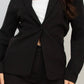 A.C.G. Los Angeles - Midrise Dressy Pants & Button Front Blazer Set