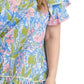 Umgee - Floral Ruffle Sleeve Tunic Dress