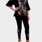 Johnny Was - CORA HOODED SHORT SLEEVE SWEATSHIRT