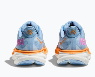 Hoka - Tênis de corrida feminino Clifton 9 - largo