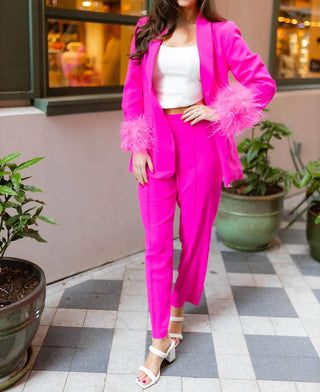Buddylove - Conjunto de blazer e calça Waldorf Azalea