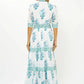 Oliphant - V-neck Cuffed Maxi Dress