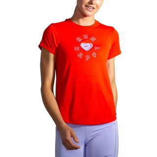 Brooks - WOMEN'S DISTANCE GRAPHIC SHORT SLEEVE T-SHIRT