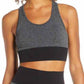 Zella - Longline Racerback Herringbone Sports Bra