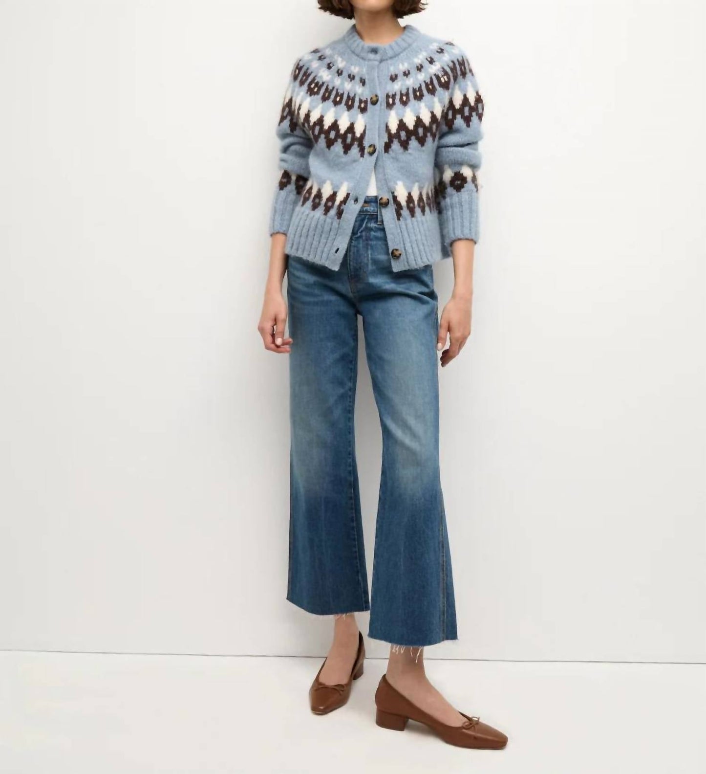 Veronica Beard - Christina Fairisle Cardigan