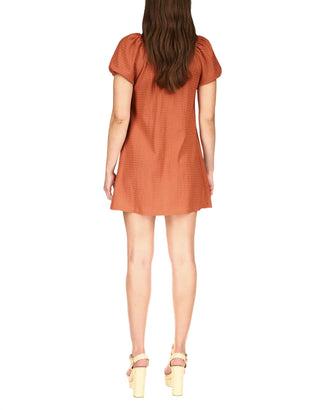 Santuário - Vestido de malha com botões