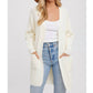 Bluivy - Batwing Sleeve Open Cardigan