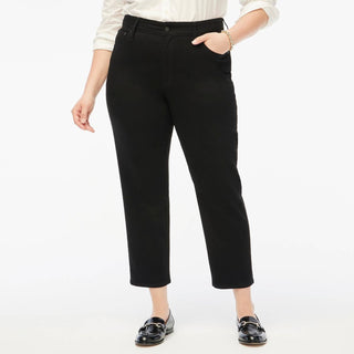 J.Crew - Calça Jeans Curvy Essential Straight - Alta