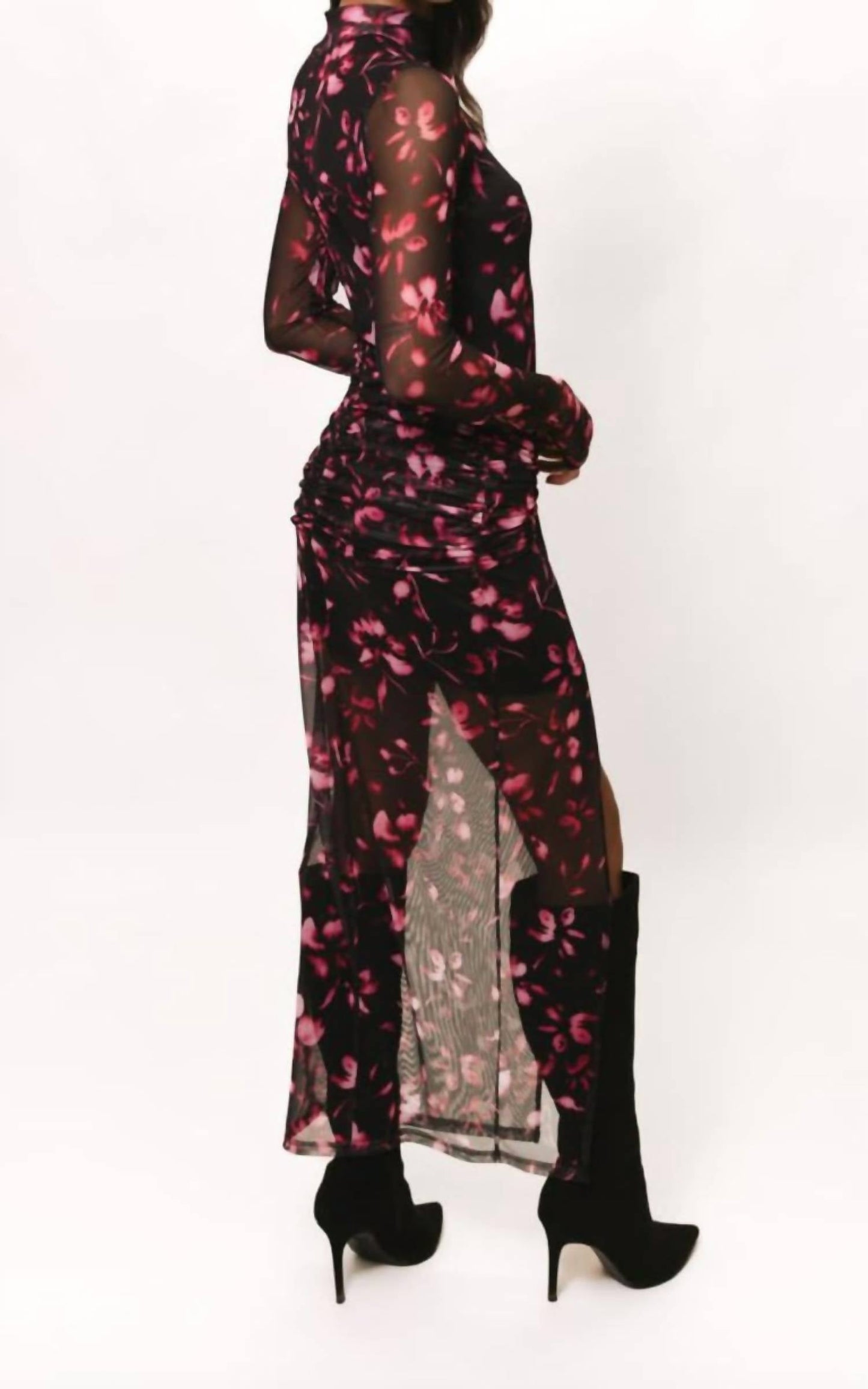 Hutch - Ambrose Mock Neck Maxi Dress