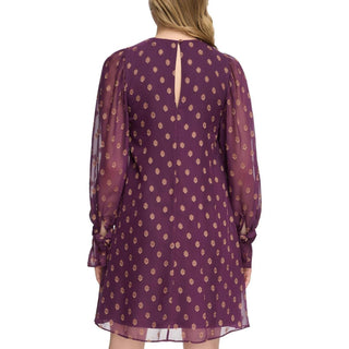 Calvin Klein - Vestido curto de manga comprida