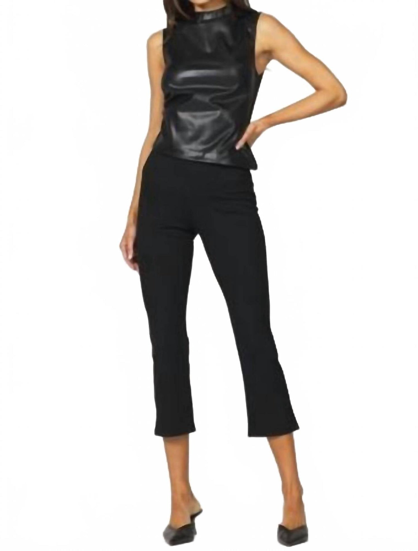 Another Love - Shaunee Faux Leather Top