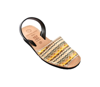 Numa By Spanians - Sandália plataforma feminina com salto anabela estreita