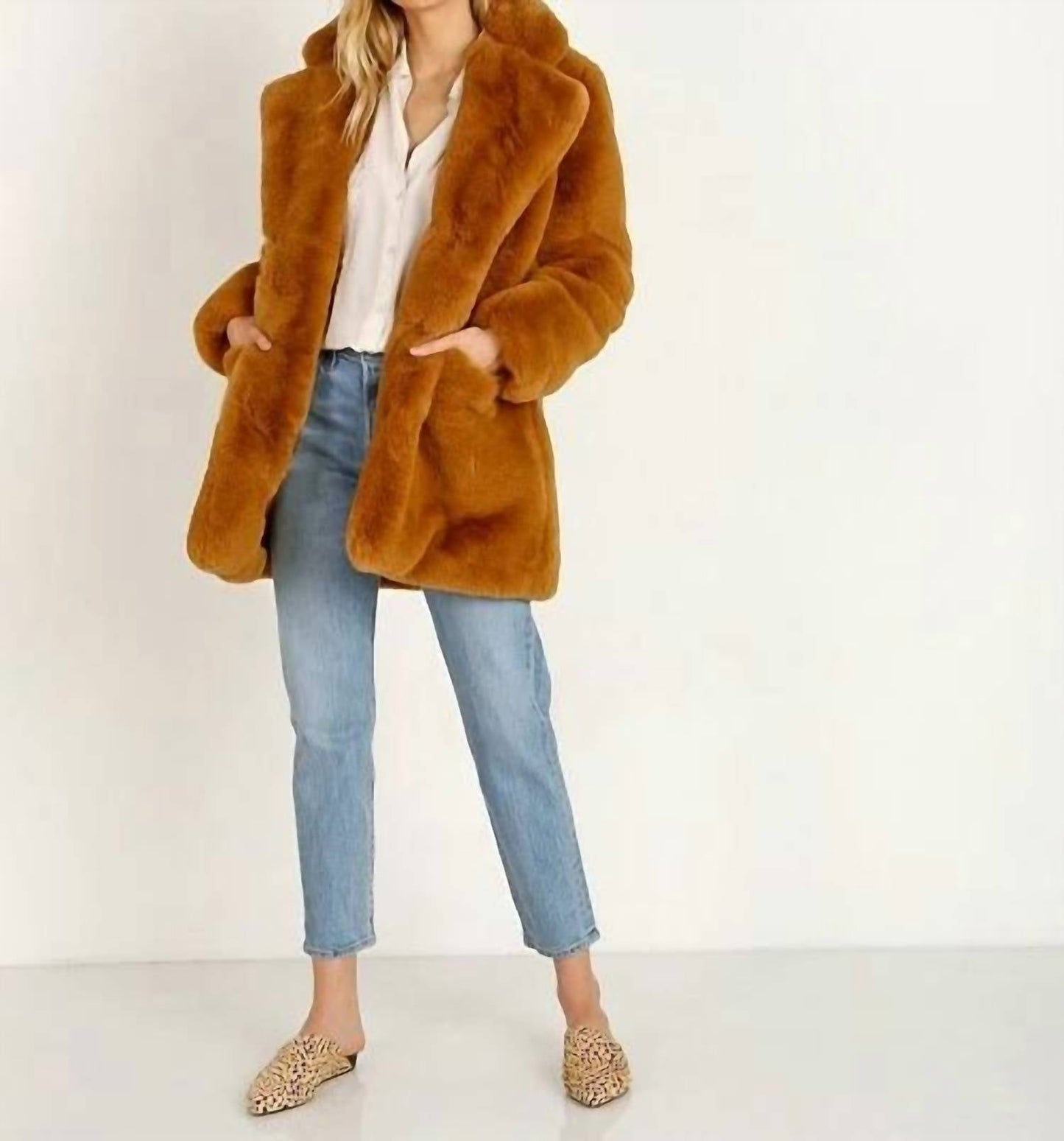 Apparis - Sophie Faux Fur Coat
