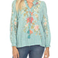 Johnny Was - Nalina Ruffle Scarf Back Blouse