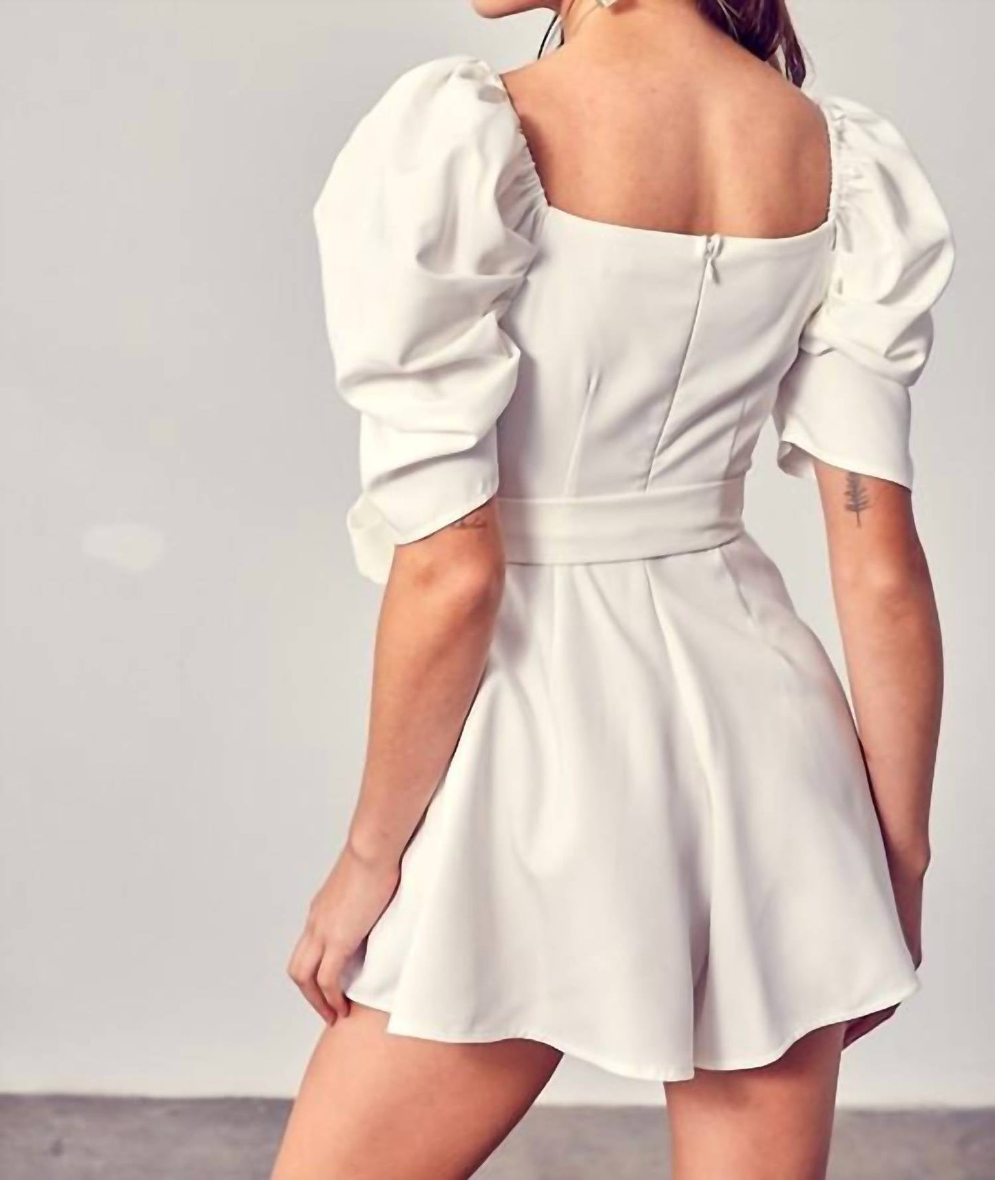 Do+Be - Wrap Front Side Tie Romper