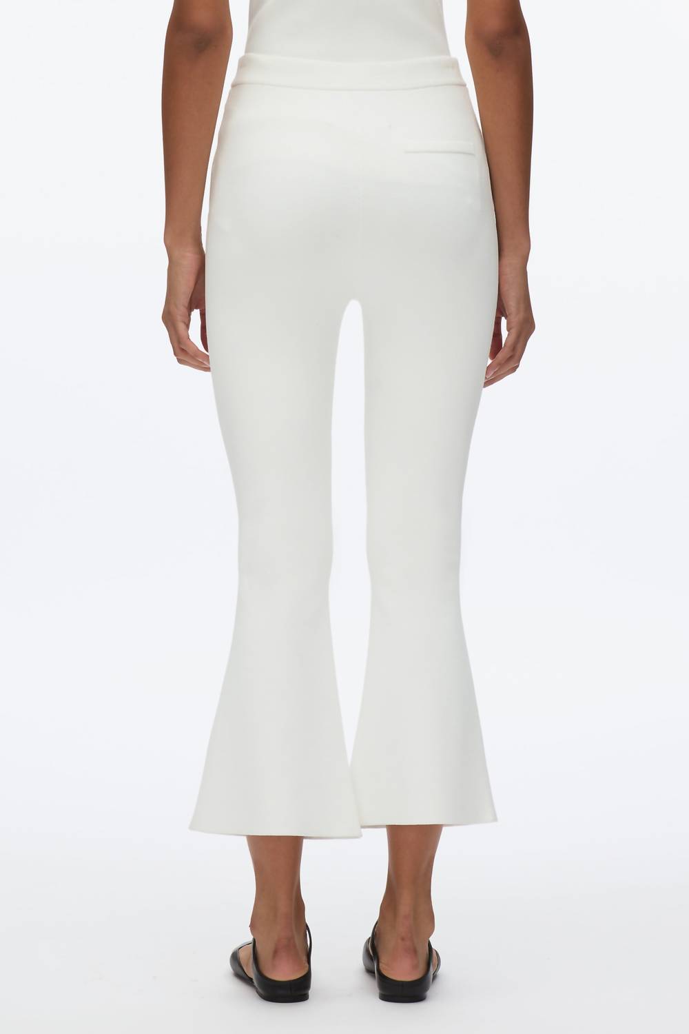 3.1 Phillip Lim - Pull On Cropped Kick Flare Pants