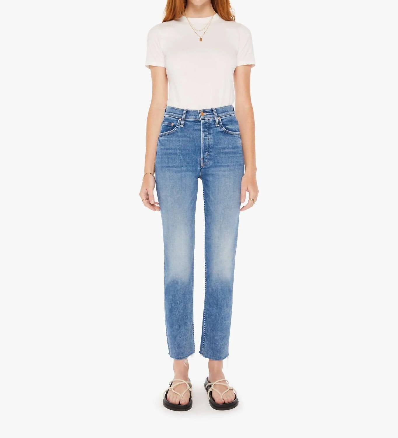 Mother - Tomcat Ankle Fray Jeans
