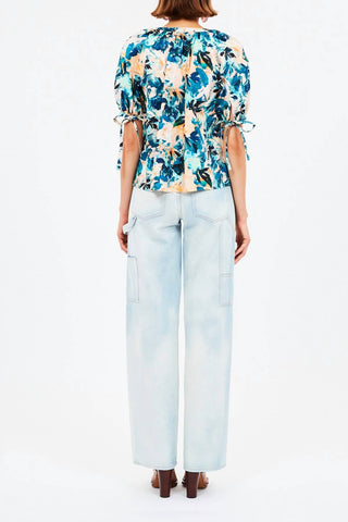 Ulla Johnson – Blusa Vienne com punhos e gravata