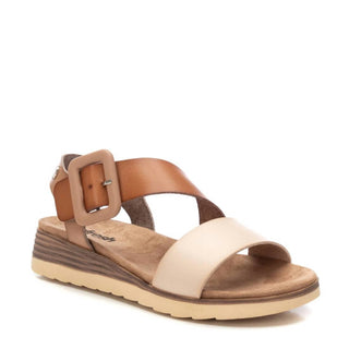 Xti - Sandálias femininas Refresh com fivela