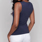 Charlie B - Double Cloth Sleeveless Top