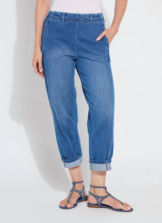 Lysse - Calça Jeans Crop Barril