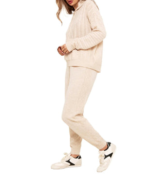 Brodie Cashmere - Calça de moletom luxuosa com cordão