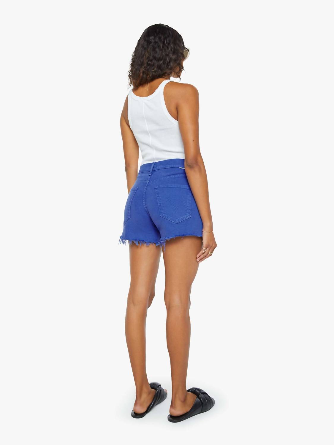Mother - Skipper Long Fray Shorts