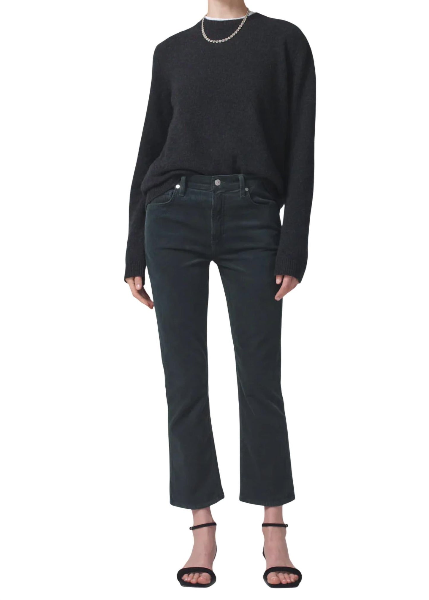 Citizens Of Humanity - Isola Cropped Boot Corduroy Jeans