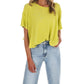 Free People - Elsie Short Sleeve Swing Tee