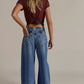Free People - Alia wide leg Jean