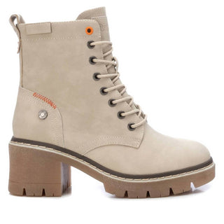 Xti - Botas femininas de salto com cadarço