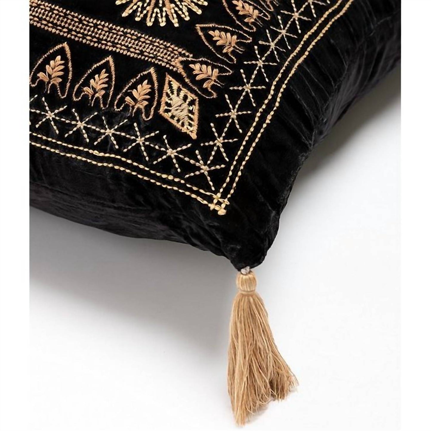 Johnny Was - Heidi Velvet Embroidered Pillow
