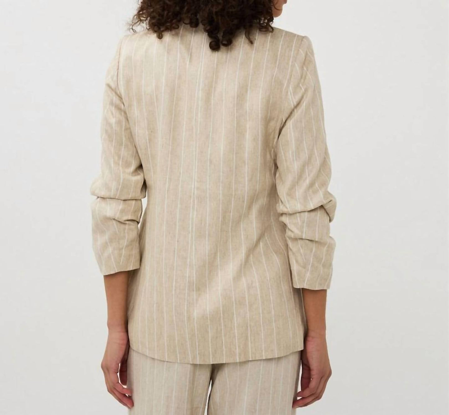 Esqualo - Stripe Linen Blazer