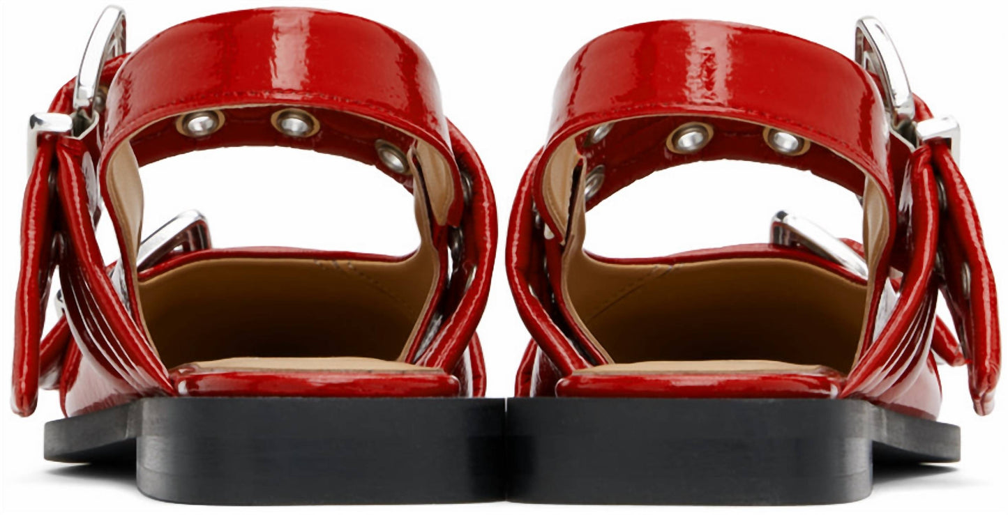 Marsh Wear - Women's Buckle Strap Slingback Flats