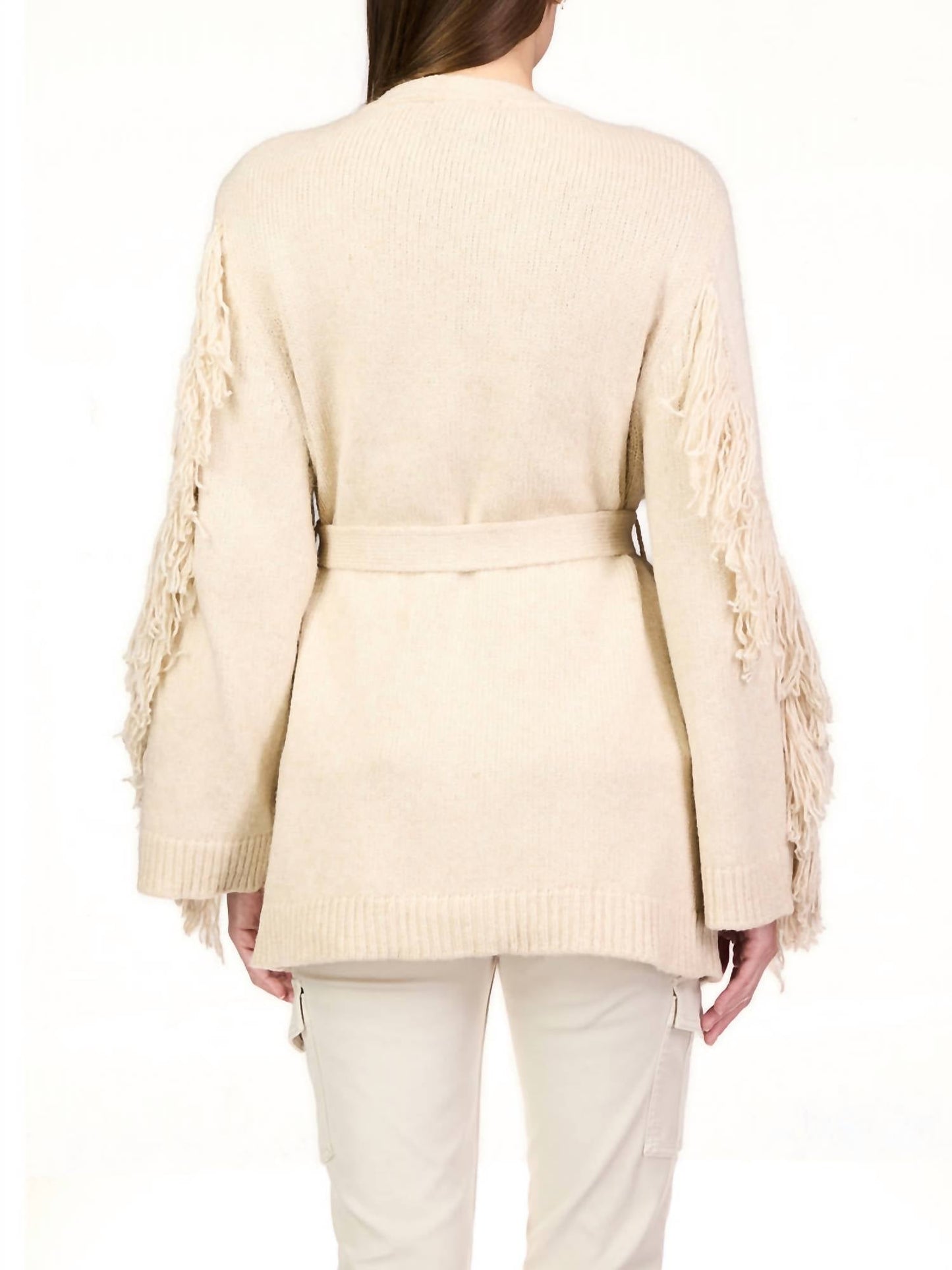 Sanctuary - Fringe Belted Cardigan
